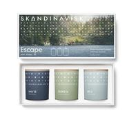 Skandinavisk Ensemble cadeau de mini bougies parfumées ESCAPE. 3 pièces 65 g
