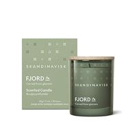 Skandinavisk FJORD Mini Bougie Parfumée. Notes parfumées: Fleur de Pommier et de Poirier, Fruits du Verger, Fruits Rouges. 65 g.