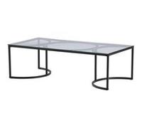 Paris prix Table basse verre - Noir