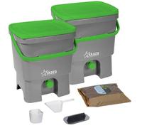 Skaza Bokashi Organko 1 Composteur de Cuisine, Gris-Vert