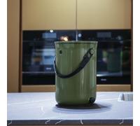 SKAZA Composteur de cuisine en Plastique Recycle Bio Vert