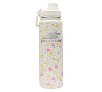 Skechers Hydration 24 oz Water Bottle en Blanc/Rose Fluo