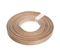 Skelang Placage Bois, Bois de placage, Bande de Chant thermocollant en mélaminé,19mm× 15m pour étagère, Armoire, Cadre de Porte (chêne Rouge)