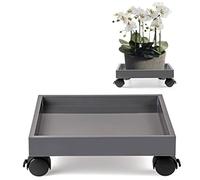 Skelang Support de Pot de Fleur à Roulette, Porte Plante a roulettes, Soucoupe pour Plantes en ABS, pour déplacer Les jardinières en Pot