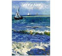 Sketchbook: Vincent Van Gogh Softcover Sketch Book For Creative Artists 7x10 Inches Impressionism & Inspirational Sketch Pad For Drawing, Writing Or Sketching For Van Gogh Lovers Quote On The Back