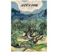 Sketchbook: Vincent Van Gogh Softcover Sketch Book For Creative Artists 7x10 Inches Impressionism & Inspirational Sketch Pad For Drawing, Writing Or Sketching For Van Gogh Lovers Quote On The Back