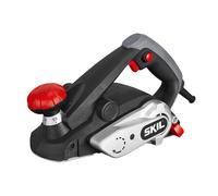 Skil 1558AA Rabot Electrique (600W, Coupe 82 mm, Profondeur de Rabotage 0-2 mm, Raccord pour Aspirateur)
