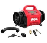 SKIL 3153 CA Akku-Hybrid-Kompressor (digitale LCD-Druckanzeige, Staufach)