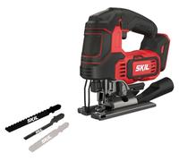 SKIL 3430 CB Akku-Stichsäge (LED-Arbeitsleuchte, Drehzahlregelung, Staubgebläse)