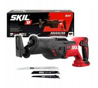 SKIL 3480 CB Akku Säbelsäge (20 V, zum Zuschneiden 29 mm Hublänge, LED-Leuchte)