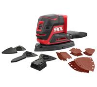 SKIL 3720CD Akku-Multischleifer (vielseitige Aufsätze,Einhandbetrieb,VRS-System)