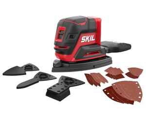 SKIL 3720CD Akku-Multischleifer (vielseitige Aufsätze,Einhandbetrieb,VRS-System)