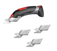Skil Cisaille sans fil Multi-Cutter 2900 AJ (couteau universel, chargeur inclus, batterie 4,8 V, 4 têtes de ciseaux, ciseaux universels)