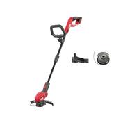 Skil Coupe-Bordure sans Fil 0230CA 25 cm « 20 V Max » (18 V) - Débroussailleuse - Alimentation Automatique du Fil, Manche télescopique, Arceau de Protection des Plantes - Idéal pour Bordures de