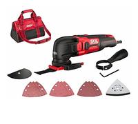 SKIL Outil multifonction 1491 DB – 300 W, vitesse variable, LED, accessoires inclus (sac)