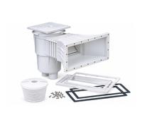 Skimmer AstralPool Prestige 17,5 L grande meurtrière - Béton/LinerBlanc - Vis Vis Parker