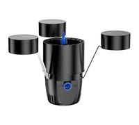Skimmer Flottant Collecteur flottant 1 unité | Skimmer 2 en 1 et fontaine, entrée 360°, flottant automatique, panier filtrant, forte aspiration. Accessoires inclus.