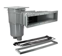Skimmer Hayward pour piscine béton, liner, coque - Grande meurtrière - Effet miroir