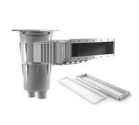 Skimmer miroir grande meurtrière - Gris clair de Hayward