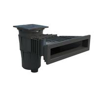 Skimmer miroir norm xxl prestige gm vis parker gris anthracite béton/liner