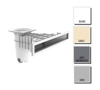 Skimmer effet miroir grande meurtrière A800 - Couleur Gris anthracite