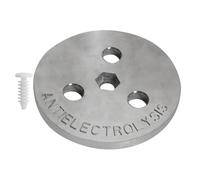 Skimmer Poids - 8 x 8 x 1 cm / 3,15 x 3,15 x 0,39 po | Skimmer Basket Poids | d'anode en Zinc pour Protection Contre la, stabilité du Nettoyeur Pool et Entretien Quotidien de Piscine