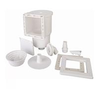 Skimmer pour piscine acier Gre - AR100 - Blanc