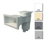 Skimmer Prestige 17,5 L Astral, grande meurtrière - piscine béton/linerGris - Vis Vis Parker