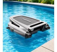 Skimmer Robotique Intelligent Pour Piscine - Robot Nettoyeur Surface Solaire À Double Alimentation, Capture Les Débris Flottants Et Les Feuilles, Capacité De 4,1 L, Pilotage Via Application