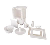 Ensemble skimmer pour piscines acier GRE - Blanc