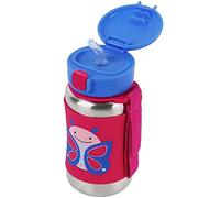 Skip Hop Gourde en acier inoxydable Zoo avec paille Motif abeille
