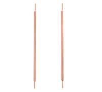 SKISUNO 2pièces Embouts Cuivre pour Soudeuse par Points Batterie Électrodes de Remplacement Industrielles Pointe Métallique Résistante Chaleur Accessoires pour Machines de Soudage
