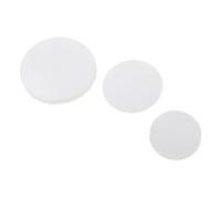 SKISUNO 300 Pièces Film Transparent Protecteur pour Badges Ronds en Plastique, Facile à Appliquer, pour Artisanat et Cartes D'identité, Compatible Badges de 32 à 58mm