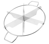 SKISUNO Coupe-gâteau Acier Inoxydable Parts Trancheuse à Tarte Commerciale Diviseur de Parts Précis et Résistant Corrosion pour Pâtisserie et Pizza