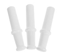 SKISUNO Kit de 3 Poussoirs Accessoire Portable Légumes et Fruits en Plastique Blanc pour Hachoir à Viande en Restauration ou Industrie Alimentaire