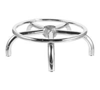 SKISUNO Plaque Pivotante en Alliage D'aluminium Argenté Pratique pour Chaise Base Pivotante Robuste Mécanisme Inclinable Réglable pour Siège de Bar ou Fauteuil de Bureau