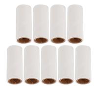 SKISUNO Recharge Rouleaux Adhésifs pour Poils D'animaux 9pcs Blanc 30 Feuilles par Rouleau pour Vêtements et Cheveux, pour Bureau et Voyage