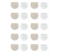 SKISUNO Sachets de Filtration de Thé Ronds en Papier Filtration Rapide Forte Pénétration 200 Pièces Jetables pour Thé en Vrac et Épices pour Infusions Maison
