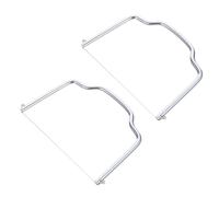 SKISUNO Trancheuse à Fromage 2pcs Fil en Acier Inoxydable, Outil Cuisine Multifonctionnel Portable pour Trancher Beurre et Fromage Cuisine ou Hôtel