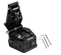 SKL - 6C Coupe-fibre optique de haute précision, outil de coupe pour fibres optiques de 125 µm à 12 cœurs en ruban, coupe-fibre métallique compact avec sac de transport pour le