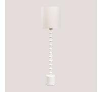 SKLUM Lampadaire en lin Alieta Blanc Gardenia