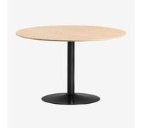 SKLUM Table à Manger Ronde en MDF et métal Yvetta - Ø120 cm