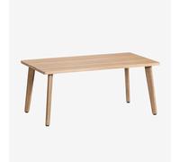 SKLUM Table Basse rectangulaire en Bois d'acacia (90x50 cm) Kaela