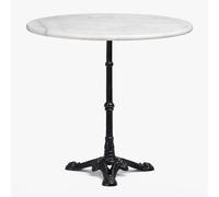 SKLUM Table de Bar en marbre Lupin Slim Noir Rond
