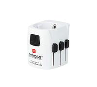SKROSS | 1.103150 | Adaptateur de Voyage Universel - prises France vers Royaume-Uni (UK)/ Etats-Unis (USA)/ Australie/ chine - Tension et puissance 100V - 630W / 250V - 1575W