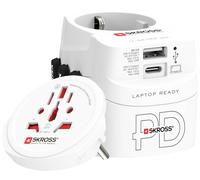 Skross 1.302474 Adaptateur de voyage Pro Light USB AC45PD World
