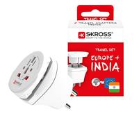 Skross 1.500215-E Adaptateur de voyage CO W to IND