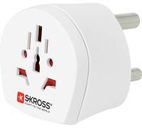 SKROSS 1.500224-E Monde à Afrique du Sud - Adaptateur de Voyage Universel pour l'Afrique du Sud - Tension et Puissance : 100V - 1600W/250V - 4000W - Protection Anti Choc Electrique