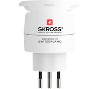 Skross 1.500273C-E Adaptateur de voyage SKROSS - Combo World to Switzerland