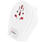 Adaptateur voyage USB C Monde vers UK Blanc Skross